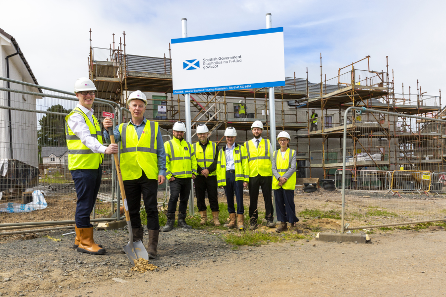 Work begins on new social homes in South Ayrshire Scottish